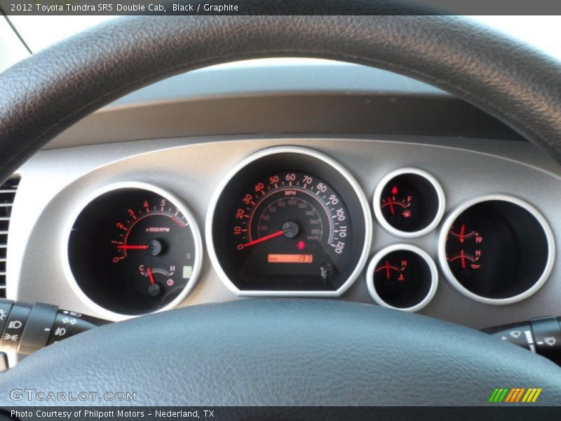 Black / Graphite 2012 Toyota Tundra SR5 Double Cab