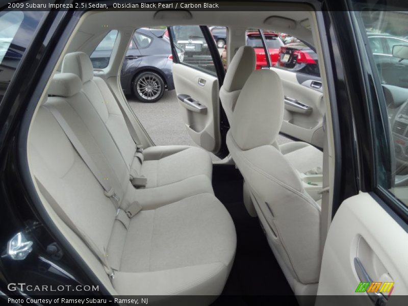 Obsidian Black Pearl / Carbon Black 2009 Subaru Impreza 2.5i Sedan