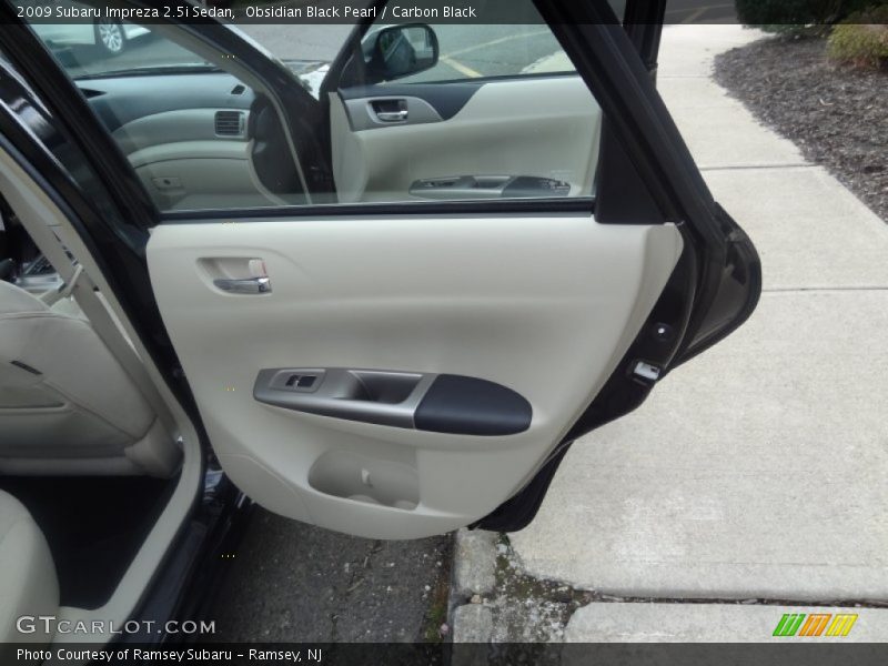 Obsidian Black Pearl / Carbon Black 2009 Subaru Impreza 2.5i Sedan