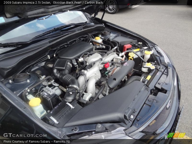 Obsidian Black Pearl / Carbon Black 2009 Subaru Impreza 2.5i Sedan