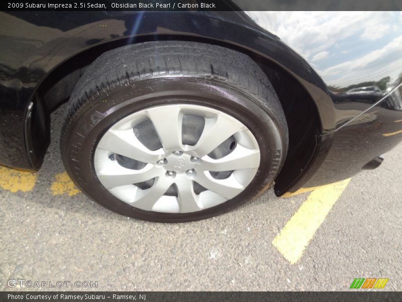 Obsidian Black Pearl / Carbon Black 2009 Subaru Impreza 2.5i Sedan