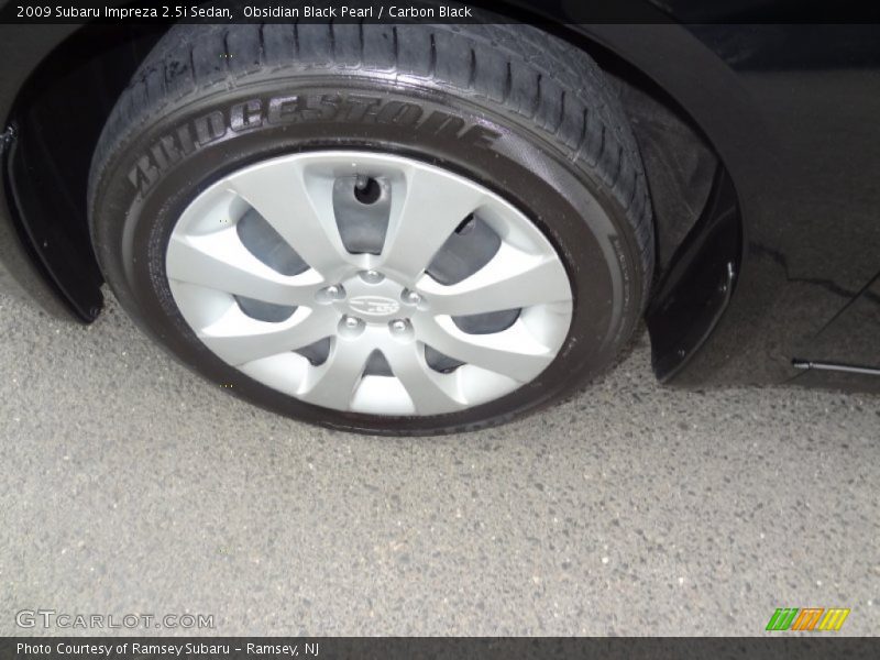 Obsidian Black Pearl / Carbon Black 2009 Subaru Impreza 2.5i Sedan