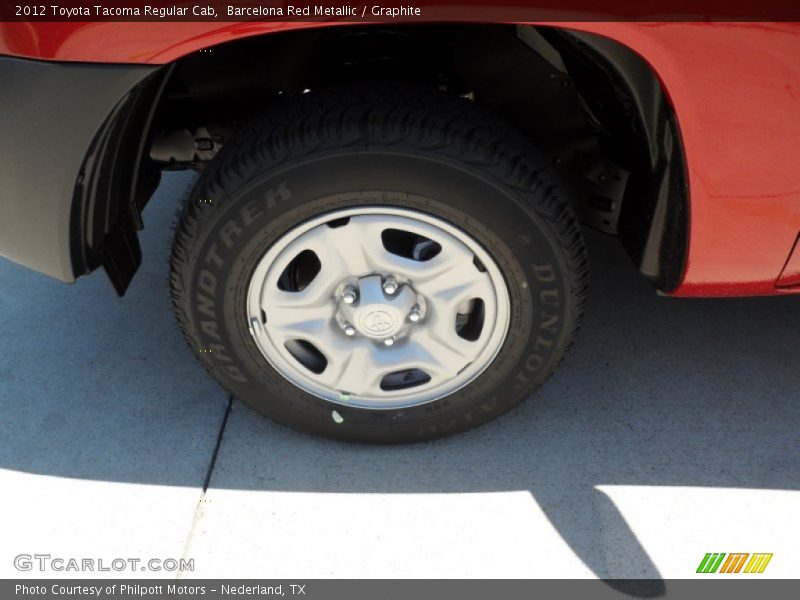 Barcelona Red Metallic / Graphite 2012 Toyota Tacoma Regular Cab