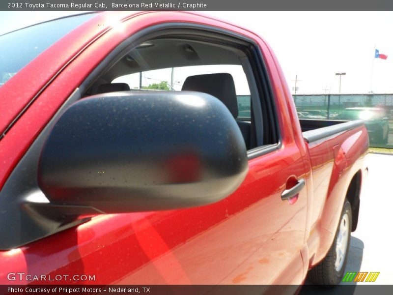 Barcelona Red Metallic / Graphite 2012 Toyota Tacoma Regular Cab