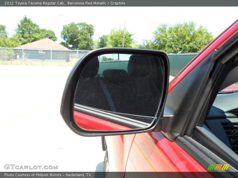 Barcelona Red Metallic / Graphite 2012 Toyota Tacoma Regular Cab