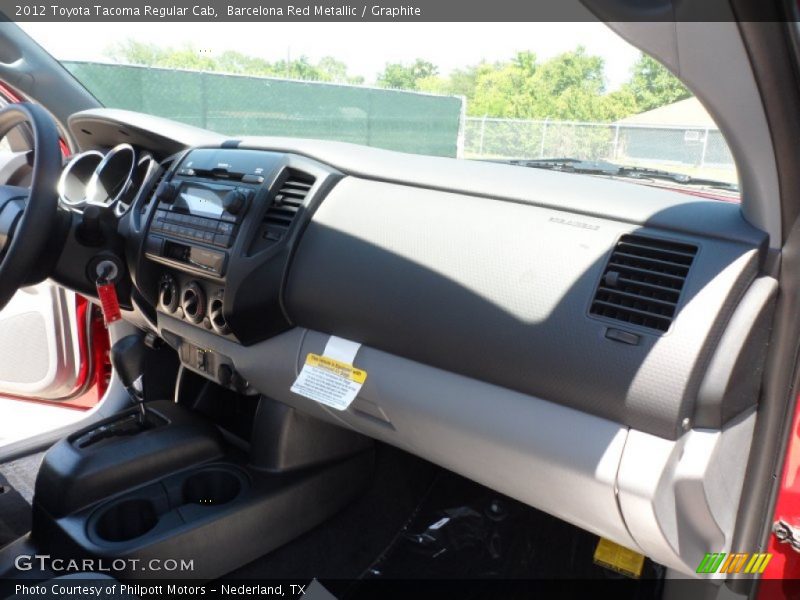 Barcelona Red Metallic / Graphite 2012 Toyota Tacoma Regular Cab