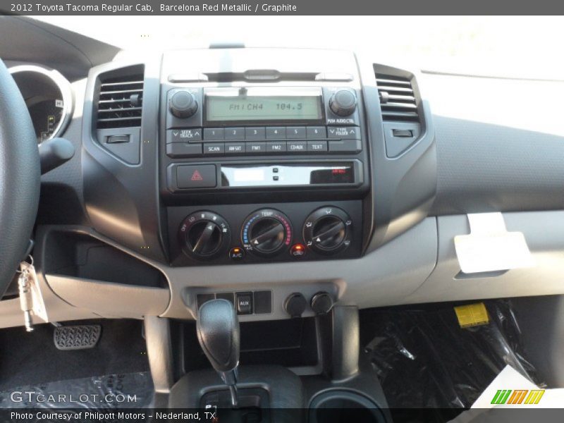 Barcelona Red Metallic / Graphite 2012 Toyota Tacoma Regular Cab