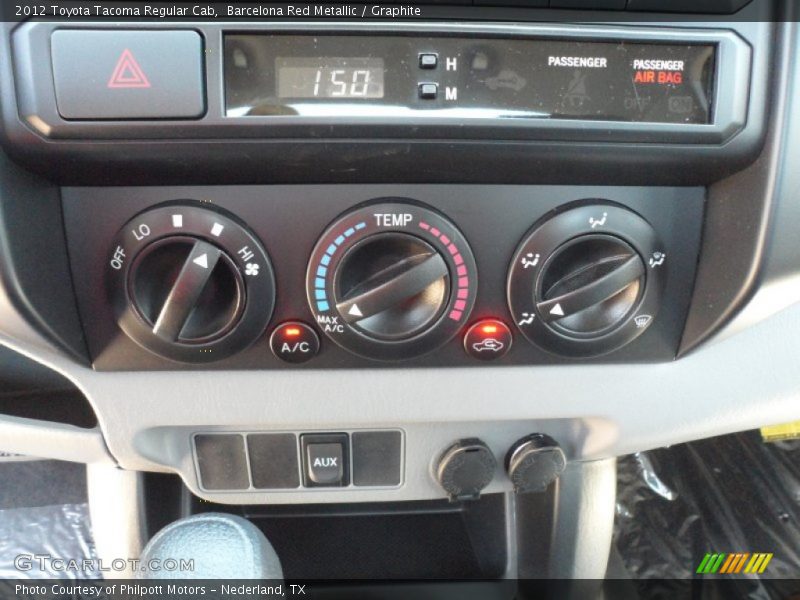 Barcelona Red Metallic / Graphite 2012 Toyota Tacoma Regular Cab