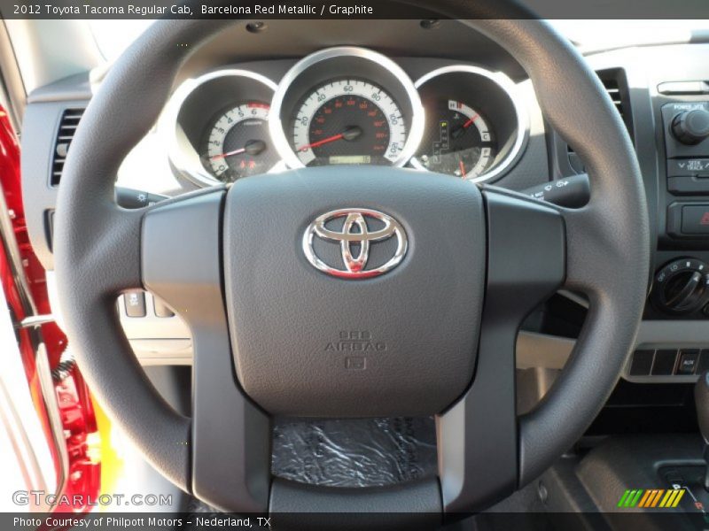 Barcelona Red Metallic / Graphite 2012 Toyota Tacoma Regular Cab