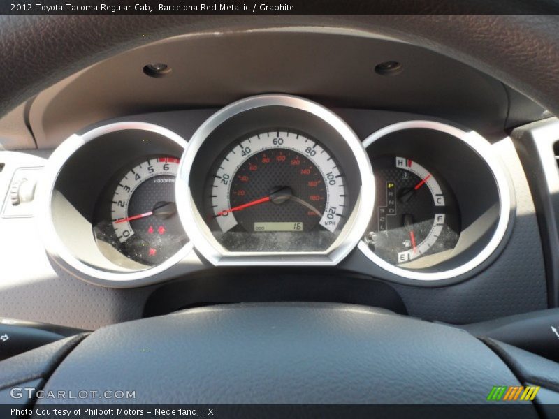 Barcelona Red Metallic / Graphite 2012 Toyota Tacoma Regular Cab