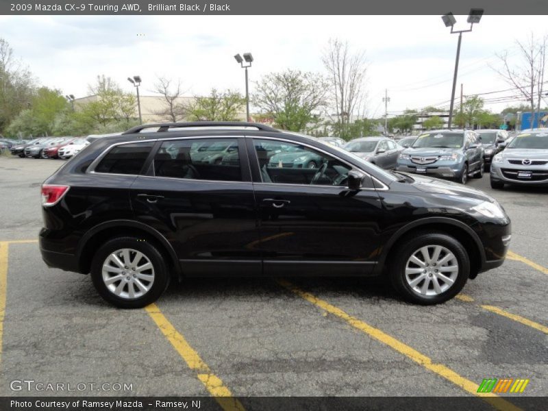 Brilliant Black / Black 2009 Mazda CX-9 Touring AWD
