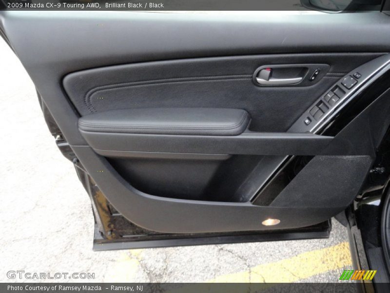 Brilliant Black / Black 2009 Mazda CX-9 Touring AWD