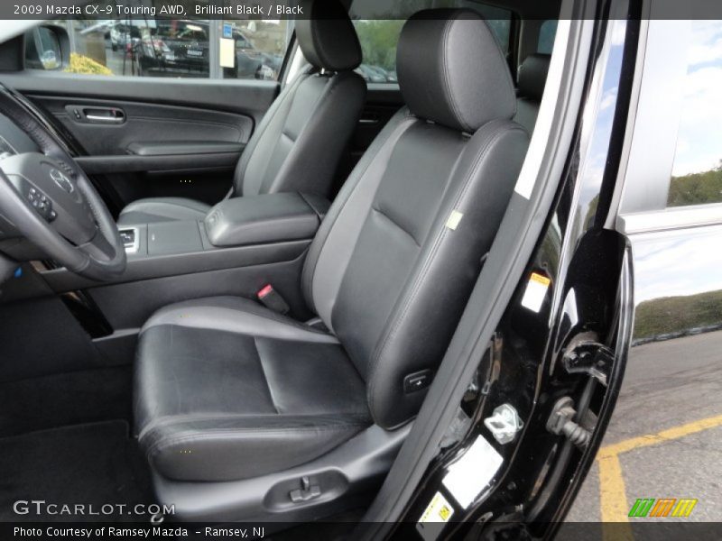 Brilliant Black / Black 2009 Mazda CX-9 Touring AWD