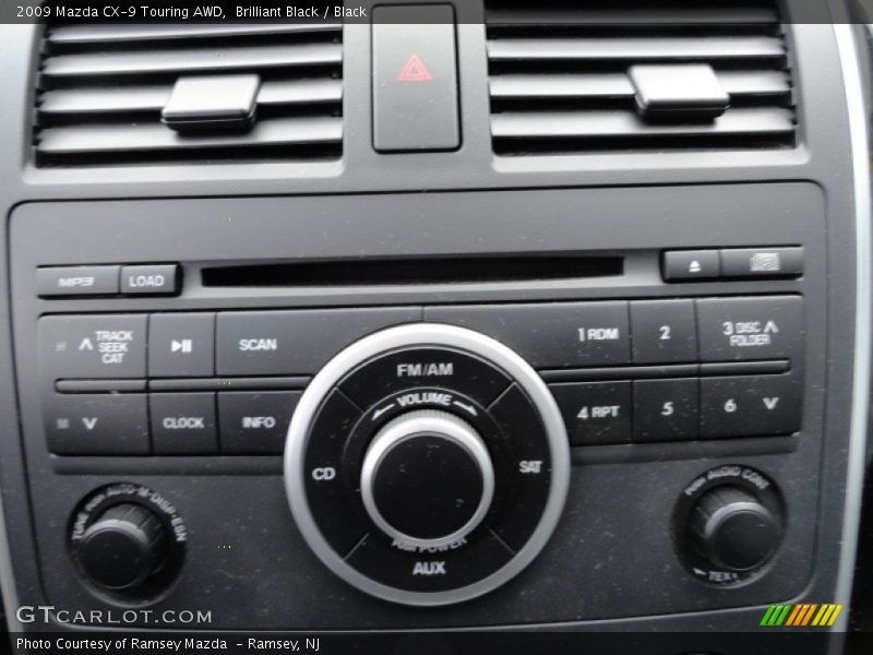 Brilliant Black / Black 2009 Mazda CX-9 Touring AWD
