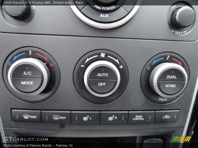 Brilliant Black / Black 2009 Mazda CX-9 Touring AWD
