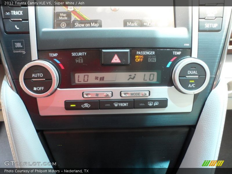 Super White / Ash 2012 Toyota Camry XLE V6