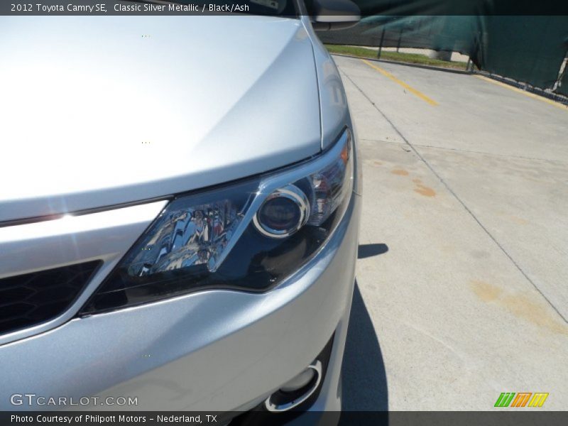 Classic Silver Metallic / Black/Ash 2012 Toyota Camry SE