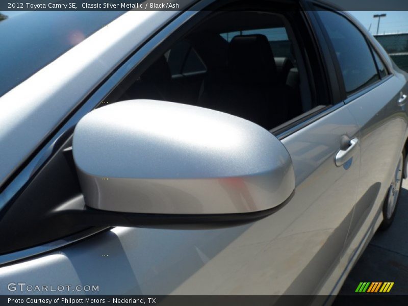Classic Silver Metallic / Black/Ash 2012 Toyota Camry SE