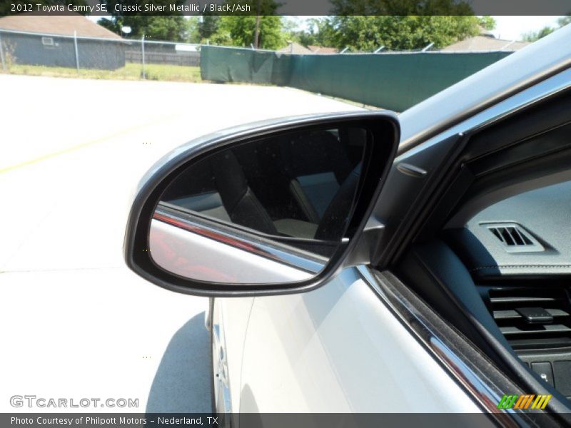 Classic Silver Metallic / Black/Ash 2012 Toyota Camry SE