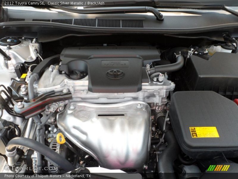 Classic Silver Metallic / Black/Ash 2012 Toyota Camry SE