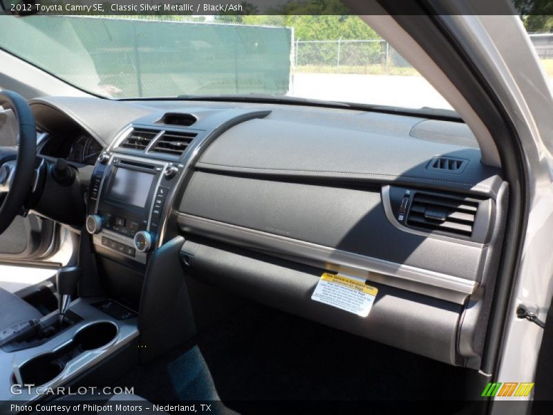 Classic Silver Metallic / Black/Ash 2012 Toyota Camry SE