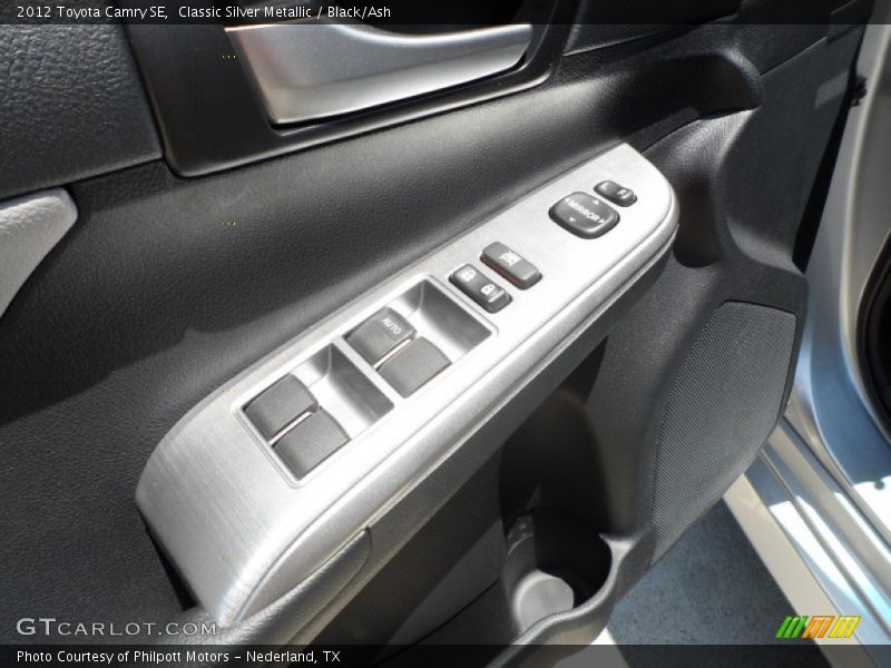 Classic Silver Metallic / Black/Ash 2012 Toyota Camry SE