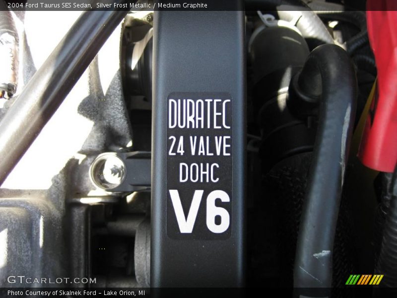 Silver Frost Metallic / Medium Graphite 2004 Ford Taurus SES Sedan