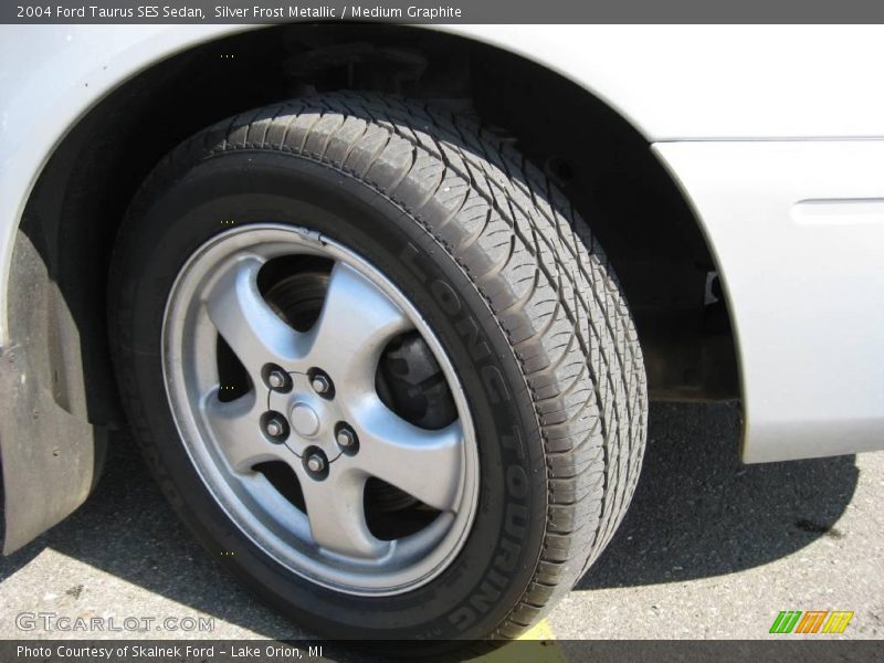 Silver Frost Metallic / Medium Graphite 2004 Ford Taurus SES Sedan