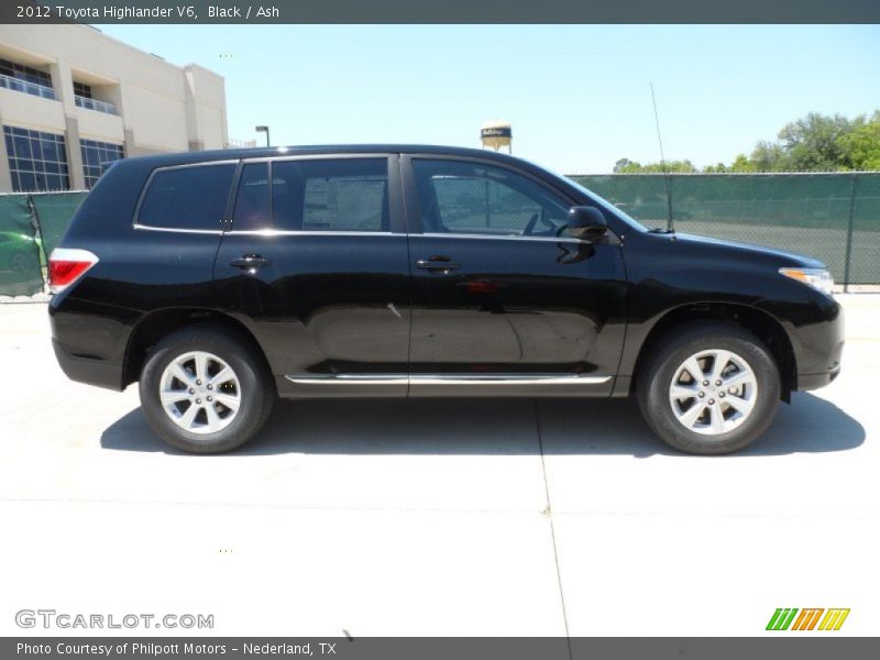 Black / Ash 2012 Toyota Highlander V6