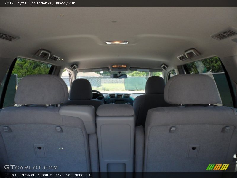 Black / Ash 2012 Toyota Highlander V6