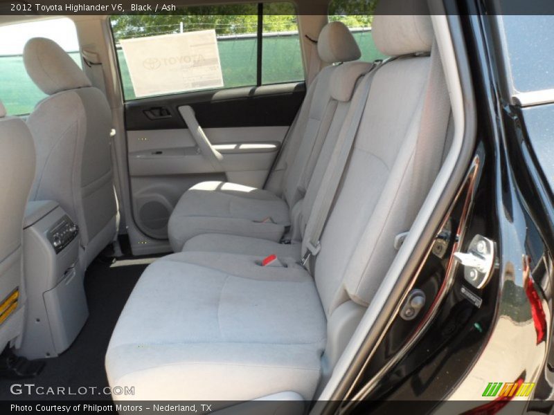 Black / Ash 2012 Toyota Highlander V6