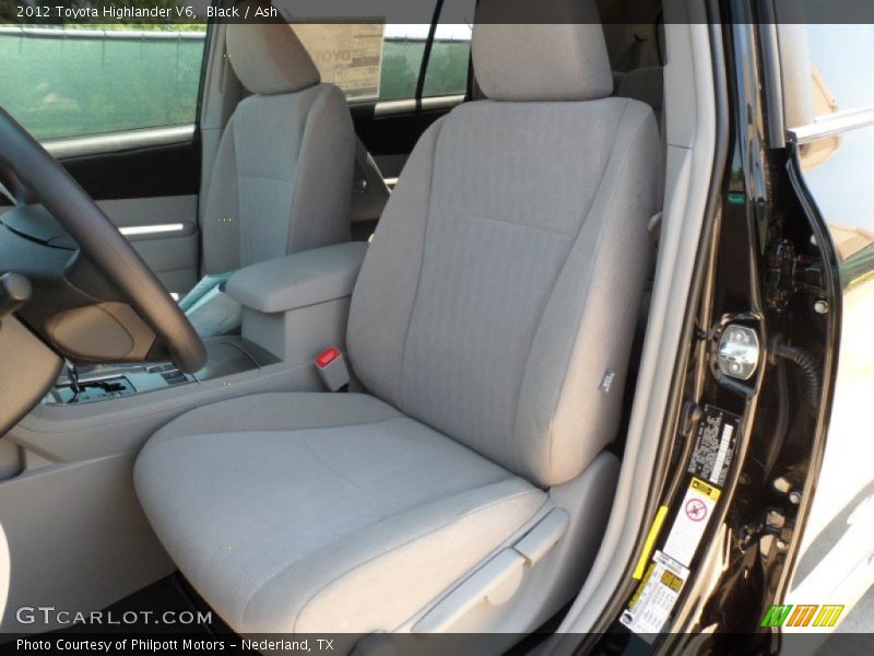 Black / Ash 2012 Toyota Highlander V6