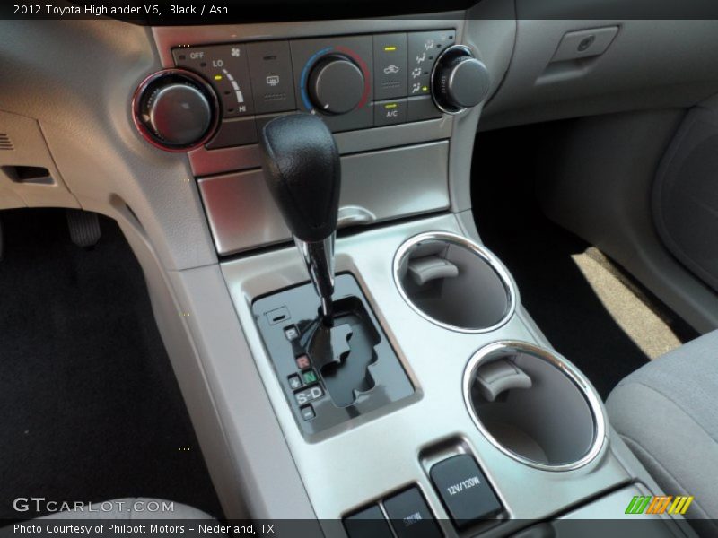 Black / Ash 2012 Toyota Highlander V6