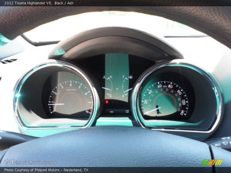 Black / Ash 2012 Toyota Highlander V6