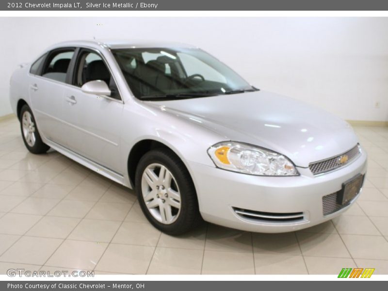 Silver Ice Metallic / Ebony 2012 Chevrolet Impala LT