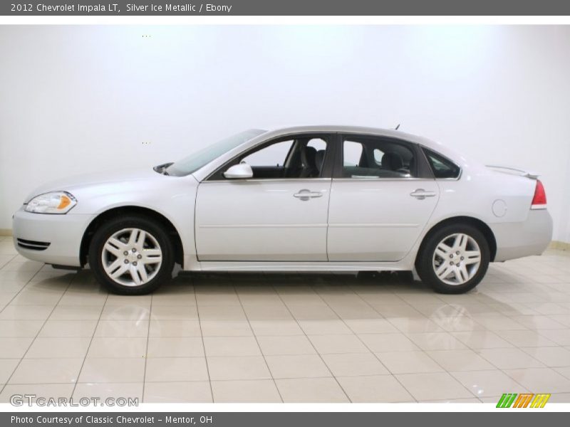 Silver Ice Metallic / Ebony 2012 Chevrolet Impala LT