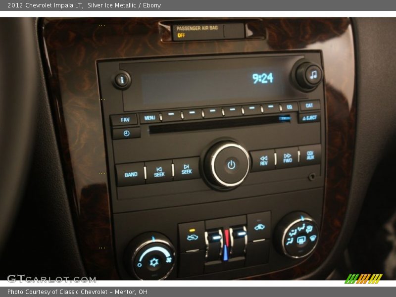 Silver Ice Metallic / Ebony 2012 Chevrolet Impala LT