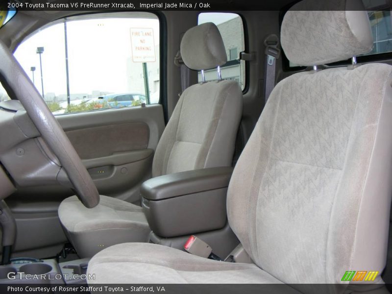 Imperial Jade Mica / Oak 2004 Toyota Tacoma V6 PreRunner Xtracab