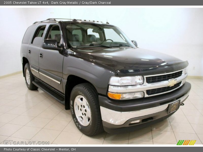 Dark Gray Metallic / Gray/Dark Charcoal 2005 Chevrolet Tahoe LT 4x4