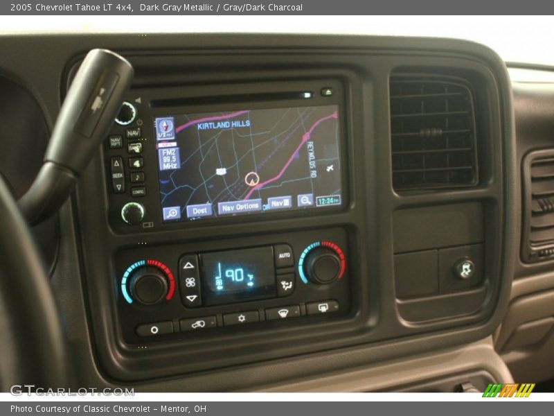 Dark Gray Metallic / Gray/Dark Charcoal 2005 Chevrolet Tahoe LT 4x4