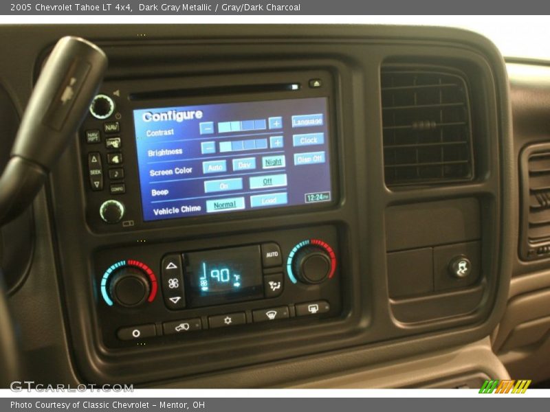 Dark Gray Metallic / Gray/Dark Charcoal 2005 Chevrolet Tahoe LT 4x4