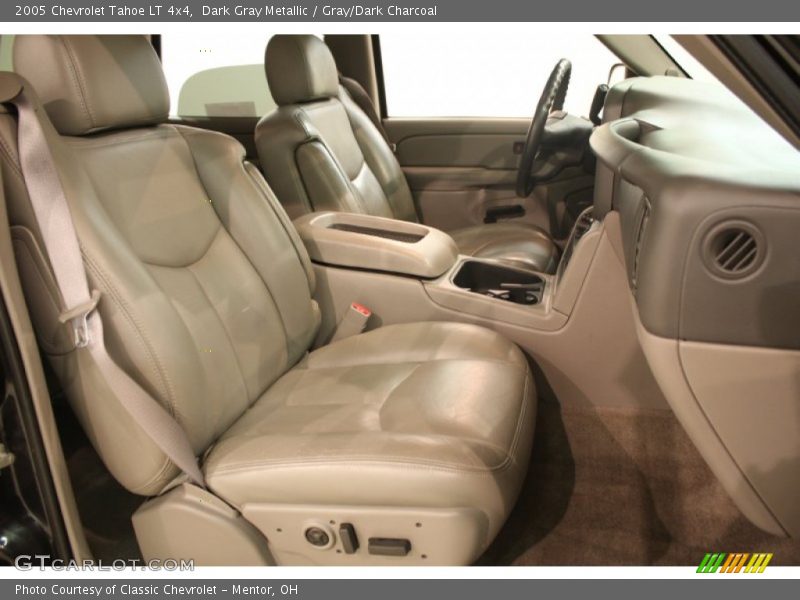 Dark Gray Metallic / Gray/Dark Charcoal 2005 Chevrolet Tahoe LT 4x4