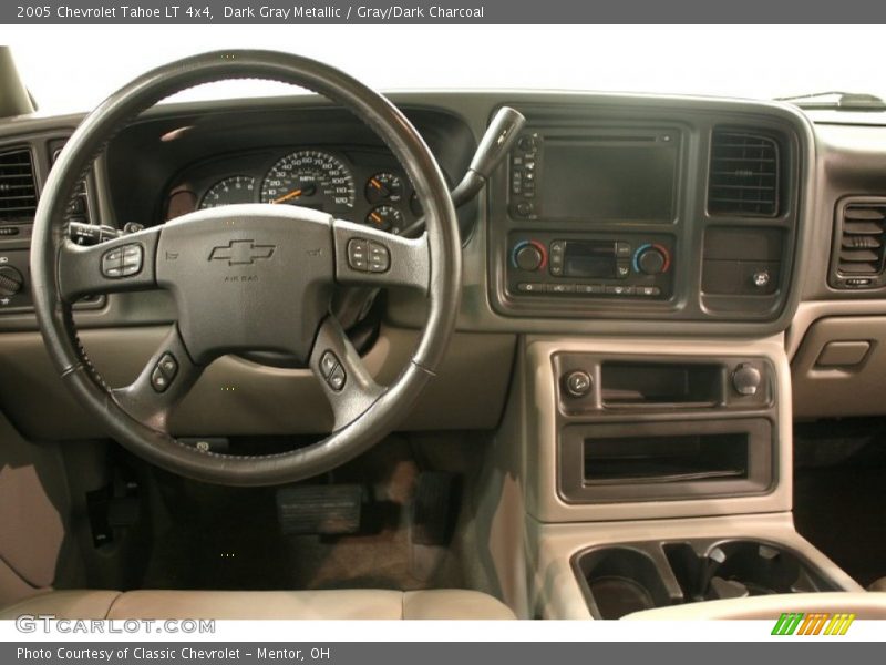 Dark Gray Metallic / Gray/Dark Charcoal 2005 Chevrolet Tahoe LT 4x4
