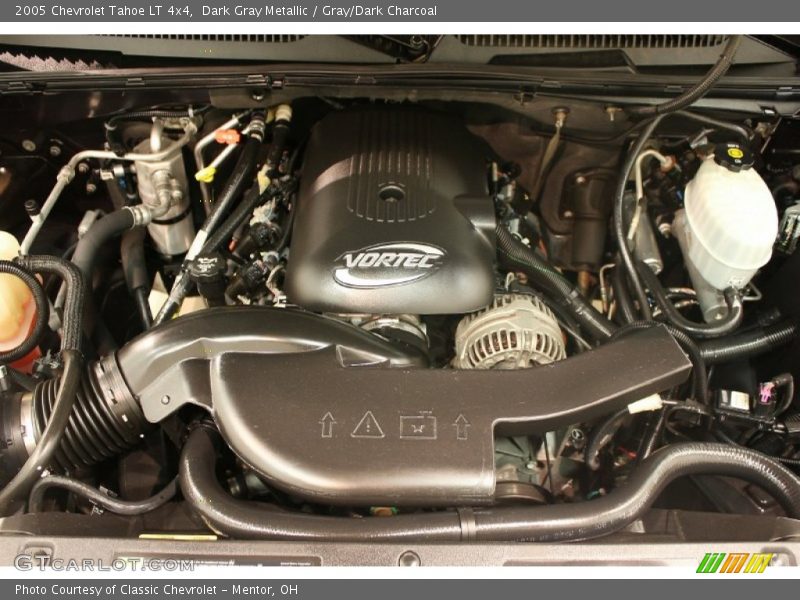 Dark Gray Metallic / Gray/Dark Charcoal 2005 Chevrolet Tahoe LT 4x4