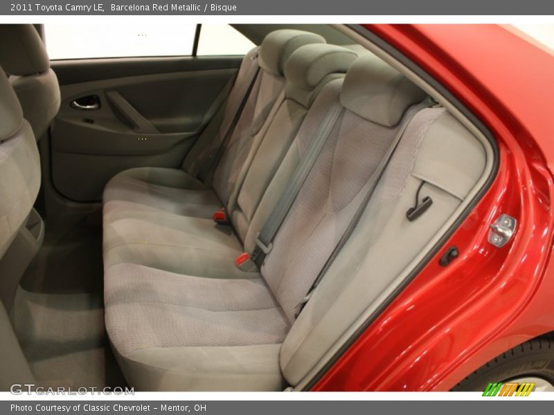 Barcelona Red Metallic / Bisque 2011 Toyota Camry LE