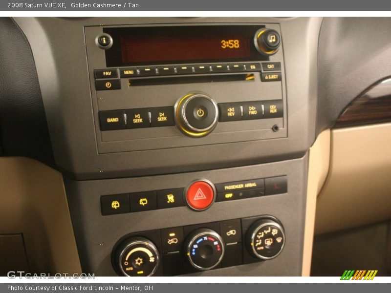 Golden Cashmere / Tan 2008 Saturn VUE XE