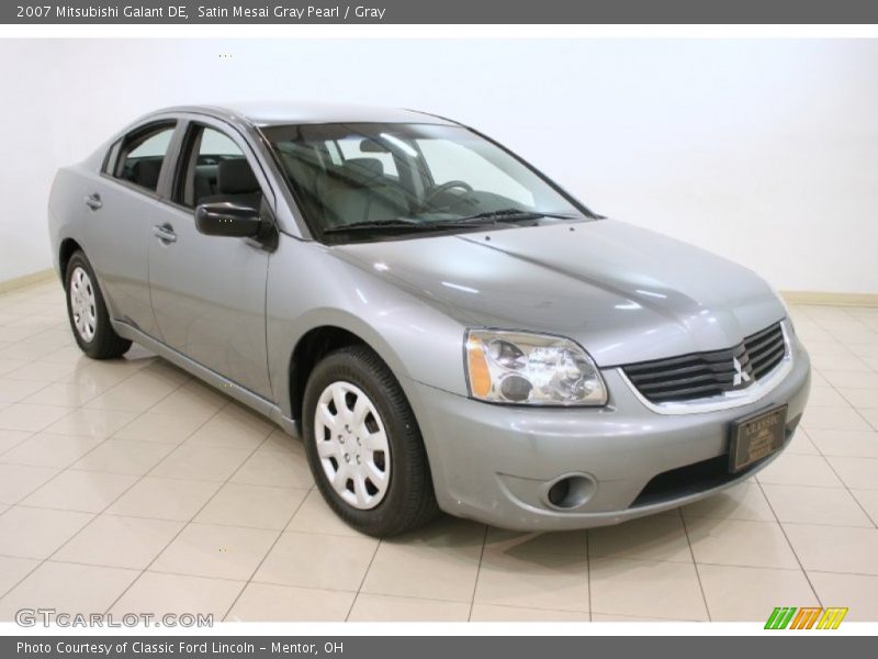 Satin Mesai Gray Pearl / Gray 2007 Mitsubishi Galant DE