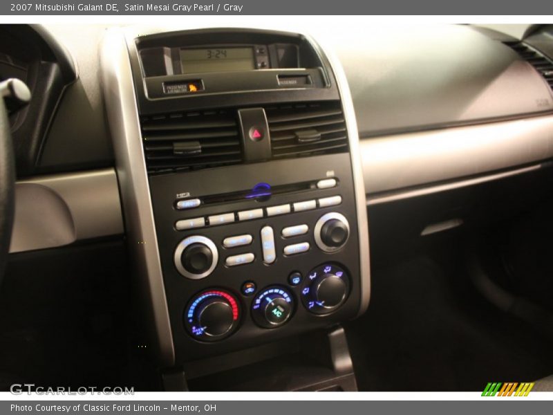 Controls of 2007 Galant DE