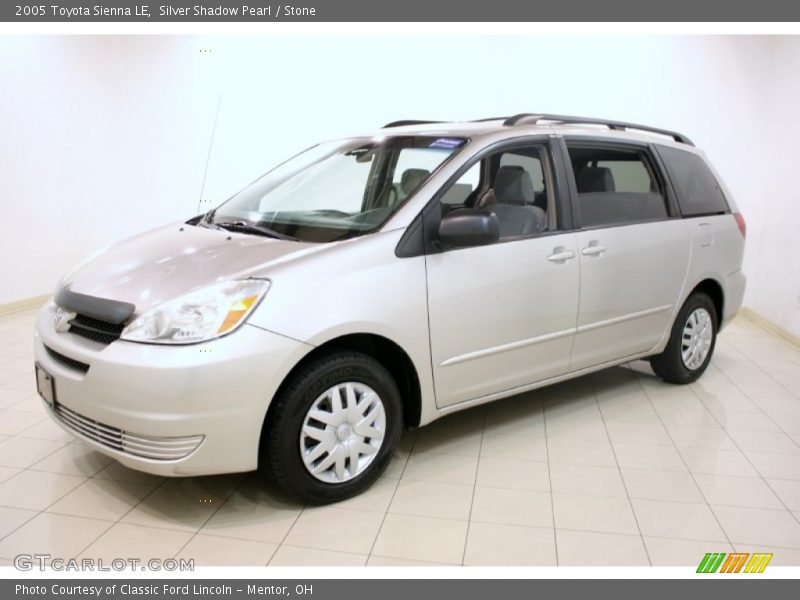 Silver Shadow Pearl / Stone 2005 Toyota Sienna LE