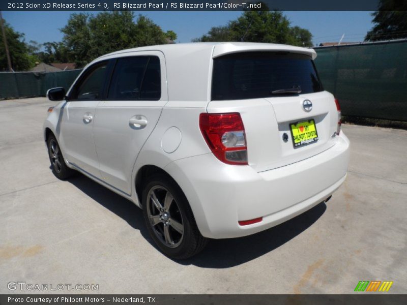 RS Blizzard Pearl / RS Blizzard Pearl/Color-Tuned 2012 Scion xD Release Series 4.0